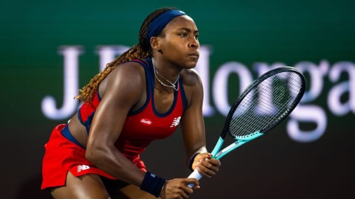 Coco Gauff reaches Dubai quarterfinals after arguing with umpire