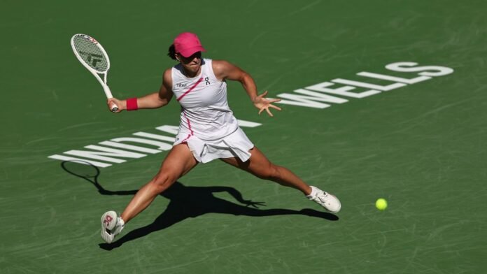Iga Swiatek, Jannik Sinner easily advance at Indian Wells
