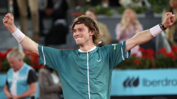 Andrey Rublev wins Madrid Open, his 'most proud title'