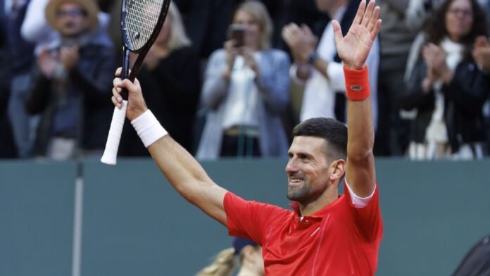 Novak Djokovic wins on 37th birthday, into Geneva Open quarterfinals