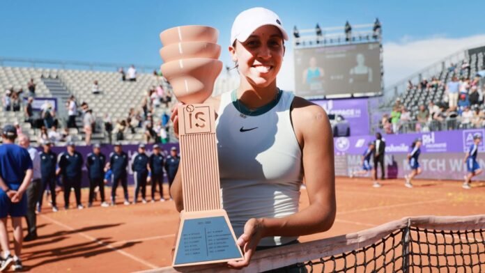 Madison Keys eases past Danielle Collins for Strasbourg title