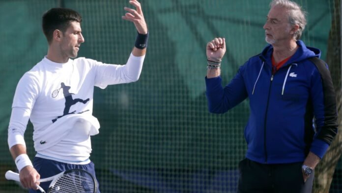 Novak Djokovic signals end of run with fitness coach