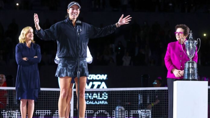 Garbine Muguruza named tournament director of WTA Finals
