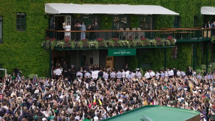 Wimbledon cites rain as reason for first-week attendance drop