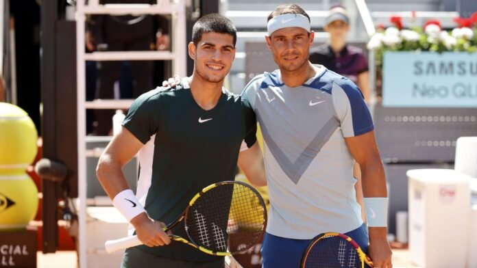 Rafael Nadal, Carlos Alcaraz on Spain's Davis Cup finals team