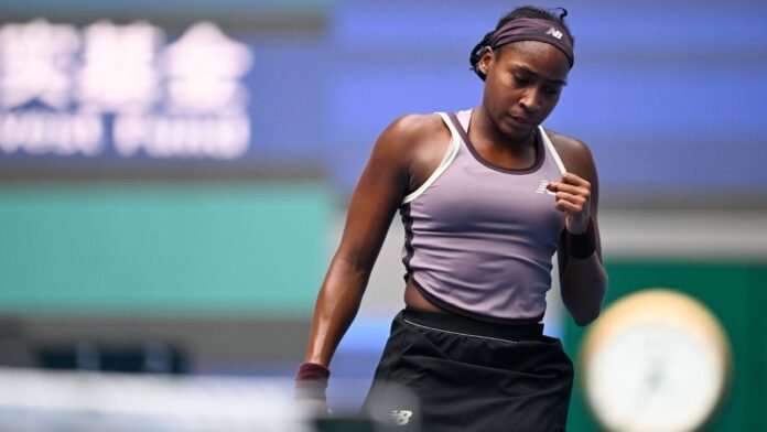 Coco Gauff rallies again to reach China Open final