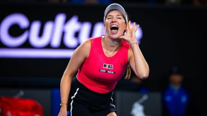 Collins embraces crowd's boos at wild Australian Open match