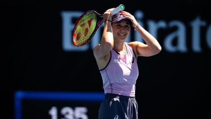 Eva Lys is first 'lucky loser' to get to Australian Open fourth round