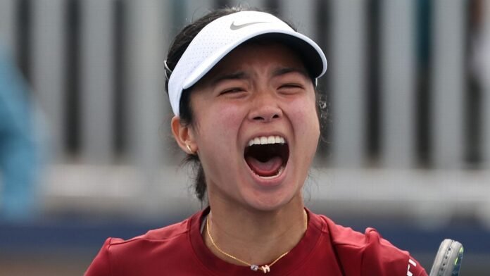 Alexandra Eala upsets Madison Keys in third round of Miami Open
