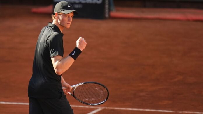 Jannik Sinner wins second match back at Italian Open