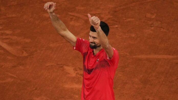 Novak Djokovic - Could have played last match at French Open