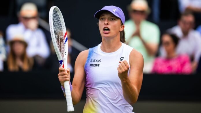 Swiatek routs Paolini, Pegula tops Noskova in Bad Homburg semis