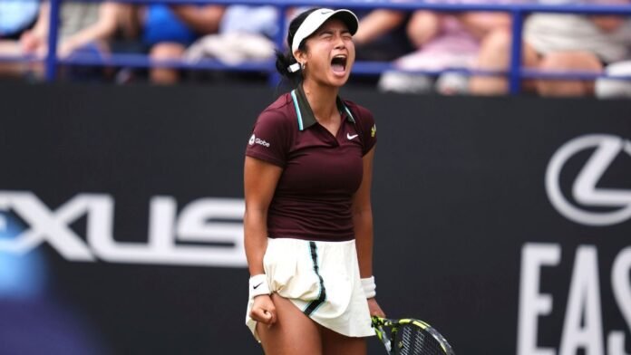 Alex Eala defeats Varvara Gracheva to advance to Eastbourne Open final