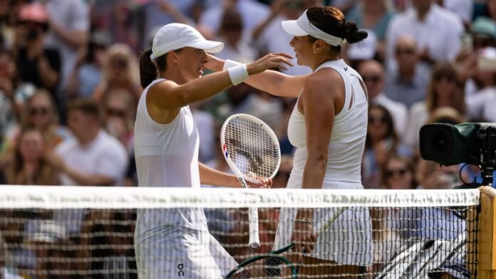 Wimbledon champs Swiatek No. 3 in WTA; Sinner still tops ATP