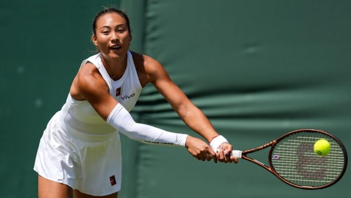 Olympic tennis champ Zheng Qinwen undergoes elbow surgery