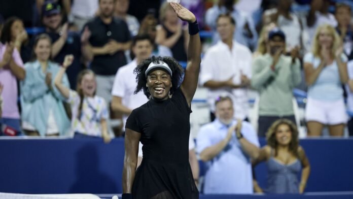 Venus Williams awarded wild-card entry for Cincinnati Open